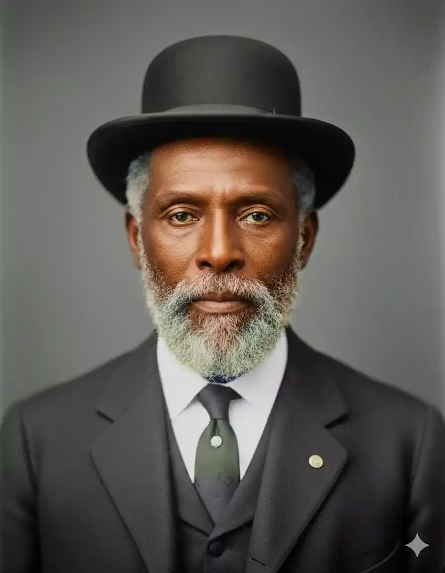 Portrait of Andrew Jackson Beard