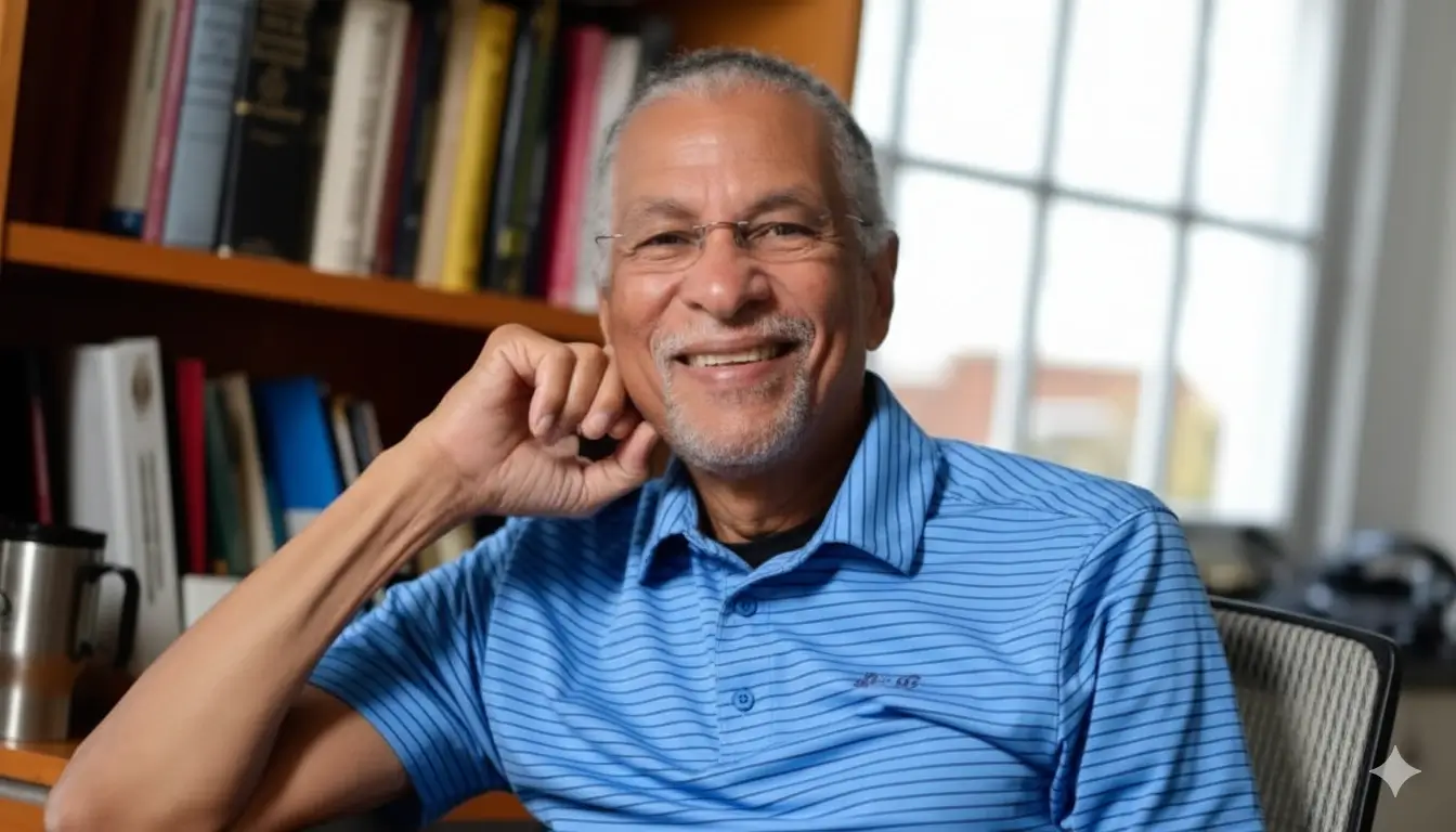 Portrait of James Edward Maceo West